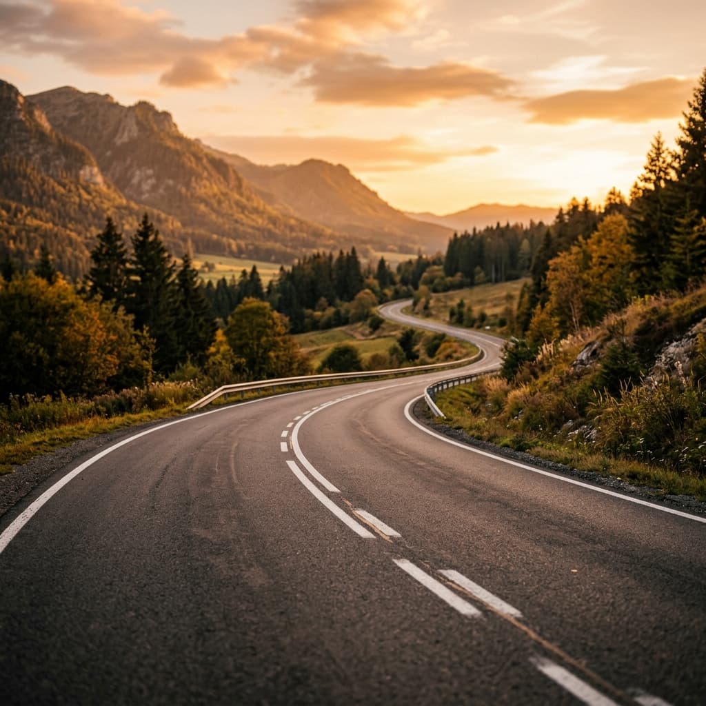 Cinematic Open Road